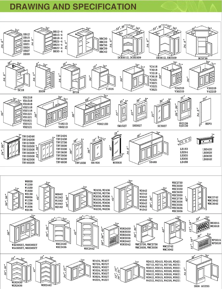 Latest american style cabinets Supply 10
