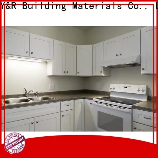 Latest wholesale kitchen cabinets china factory 1