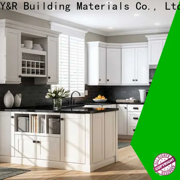 Y&r Furniture custom contemporary cabinets factory 1