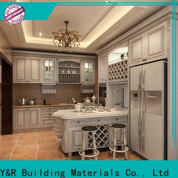 Y&r Furniture Top american kitchen cabinet factory 1