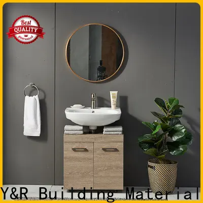 Y&r Furniture plastic bathroom vanity cabinets manufacturers 1