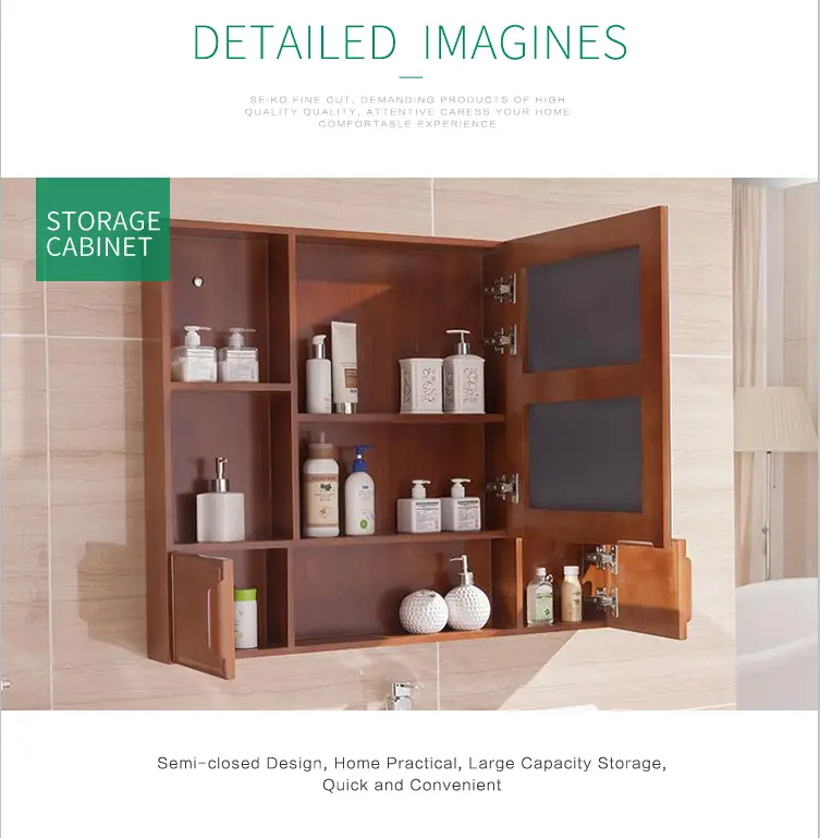 Best pvc vanity cabinet Supply 9