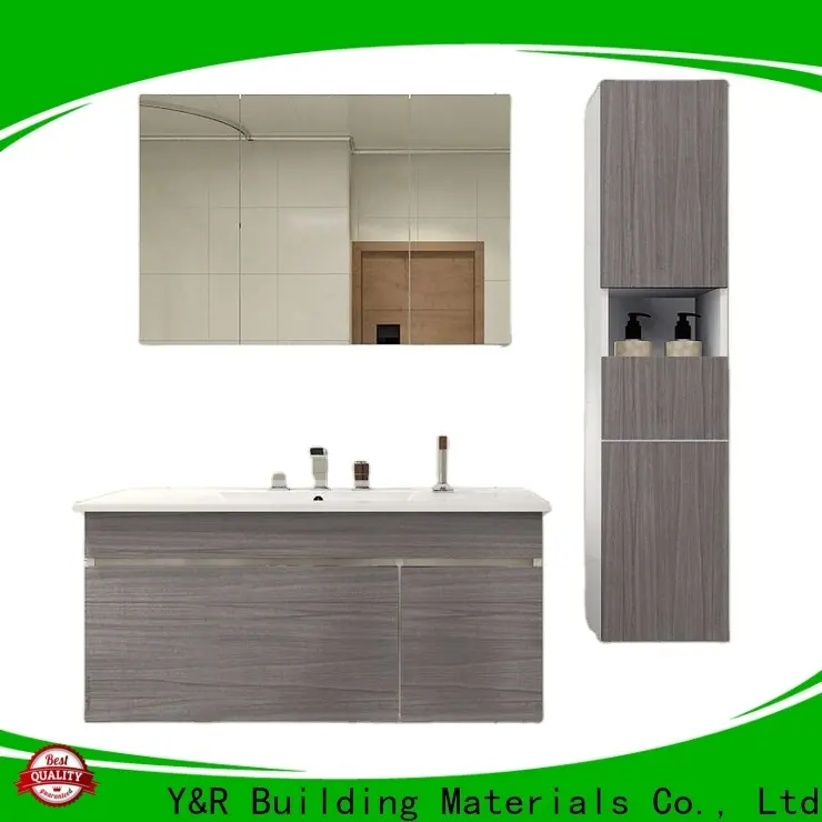 Custom pvc bathroom vanity manufacturers 1