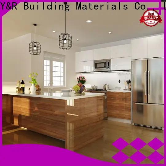 Y&r Furniture traditional white kitchen cabinets Suppliers 1