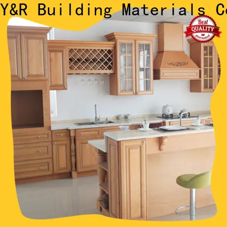 Y&r Furniture Latest kitchen cabinets made in china company 1