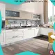 New white gloss laminate kitchen cabinets manufacturers 1
