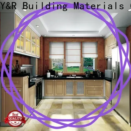 Y&r Furniture concrete kitchen cabinets factory 1