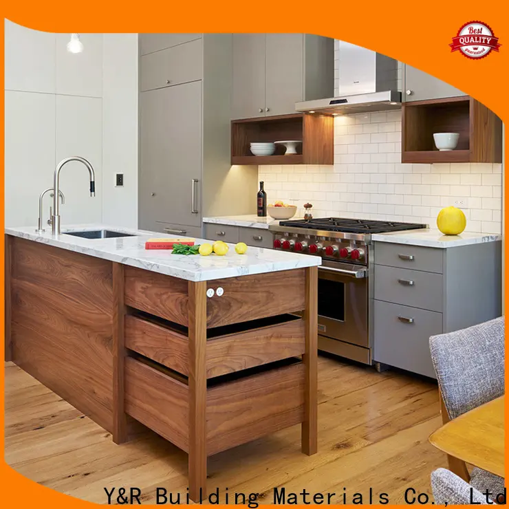 High-quality modern lacquer kitchen cabinets for business 1