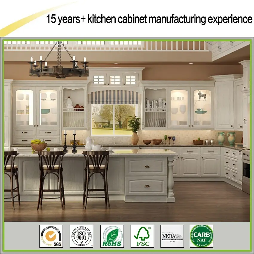 High-quality american style kitchen cabinets factory 3