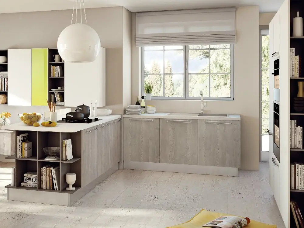 High-quality american wood kitchen cabinet manufacturers 3