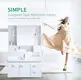 Best pvc vanity cabinet Supply 7