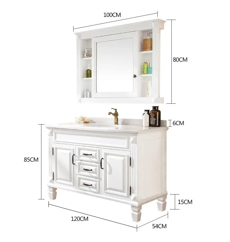 New modern bathroom vanity manufacturers Supply 4