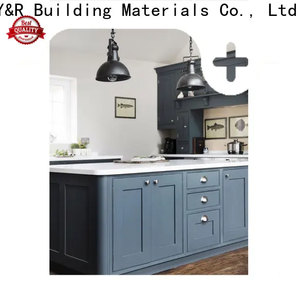Y&r Furniture New white gloss laminate kitchen cabinets Supply 1