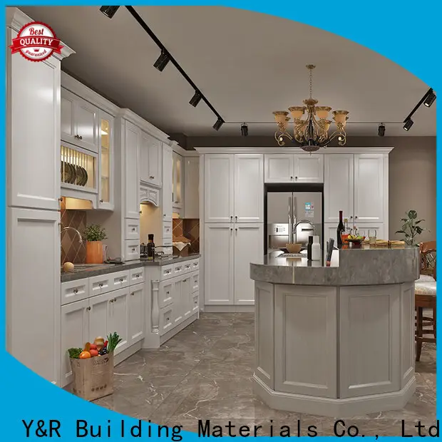 Y&r Furniture Top pvc modern kitchen price manufacturers 1