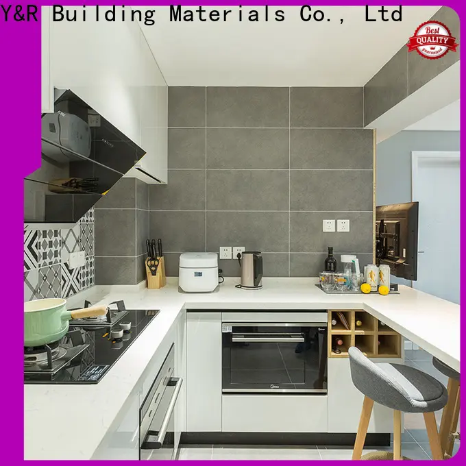 Best pvc modern kitchen price manufacturers 1