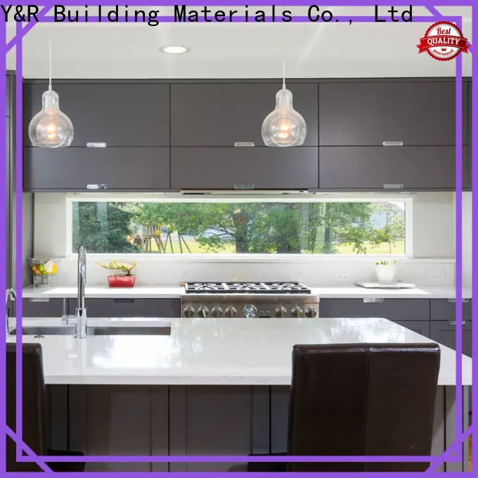 Wholesale modern kitchen laminate cabinets Supply 1