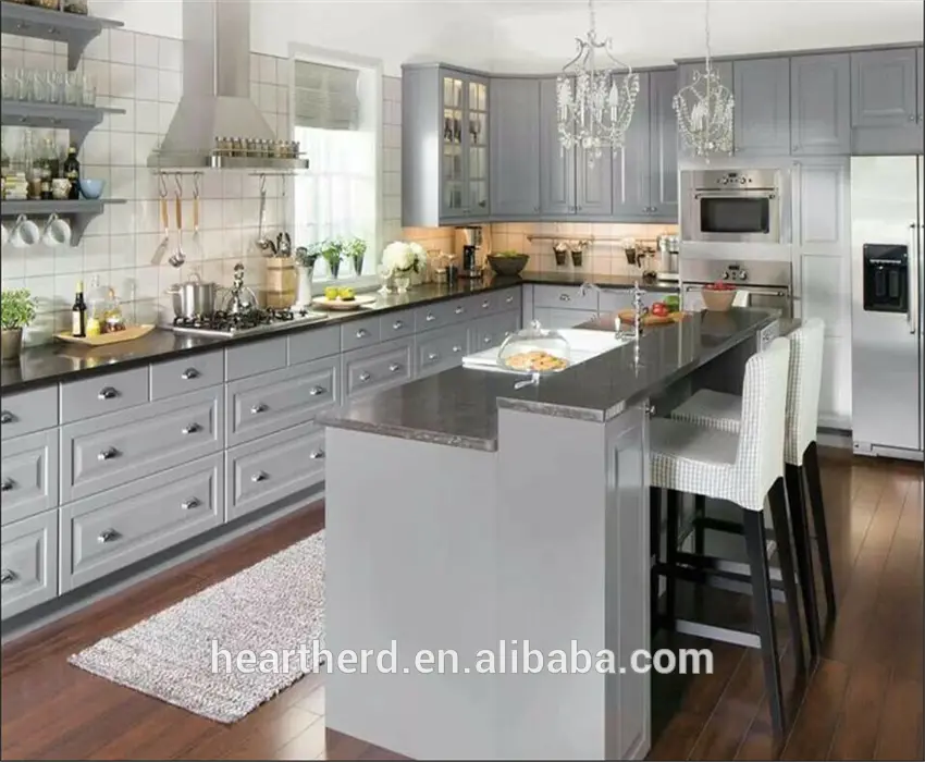Y&r Furniture Top american style cabinets factory 1
