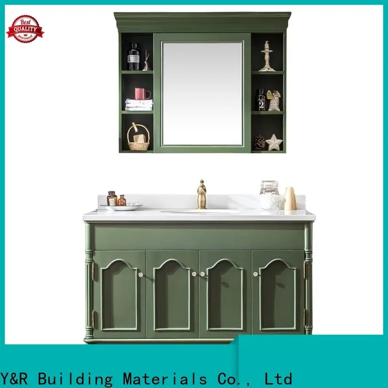 Y&r Furniture Wholesale pvc bathroom vanity Suppliers 1