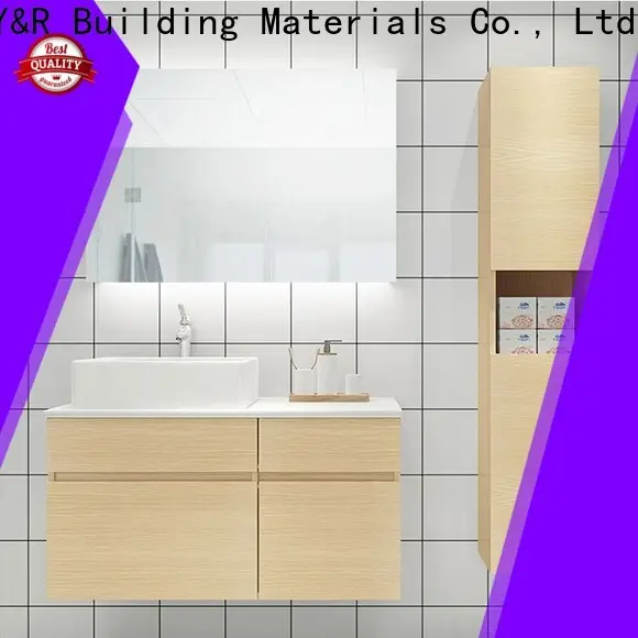 Y&r Furniture Best bathroom pvc vanity factory 1