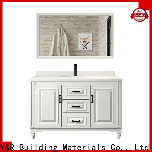 Latest pvc bathroom vanity factory 1