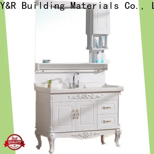 Y&r Furniture bathroom pvc vanity Suppliers 1