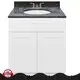 China plastic bathroom vanity cabinets for business 1