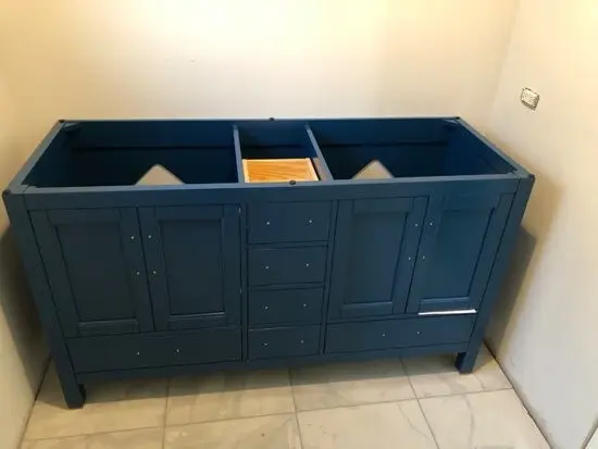 Best pvc vanity cabinet Supply 6
