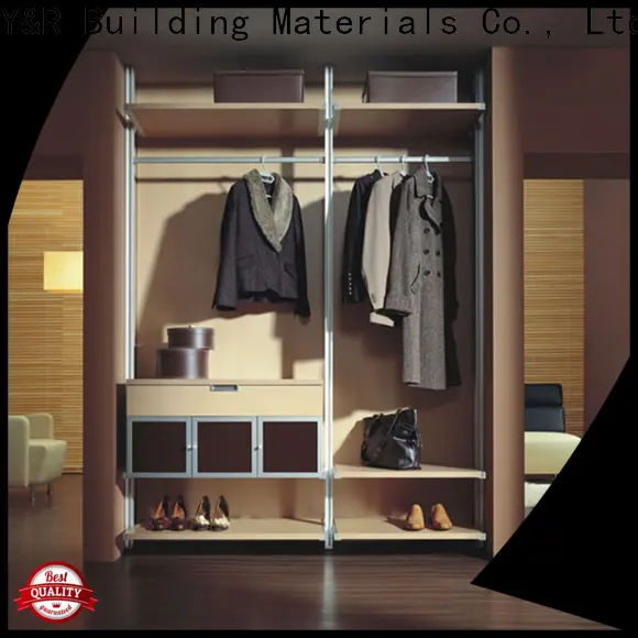 Y&r Furniture China black walk in wardrobe Supply 1