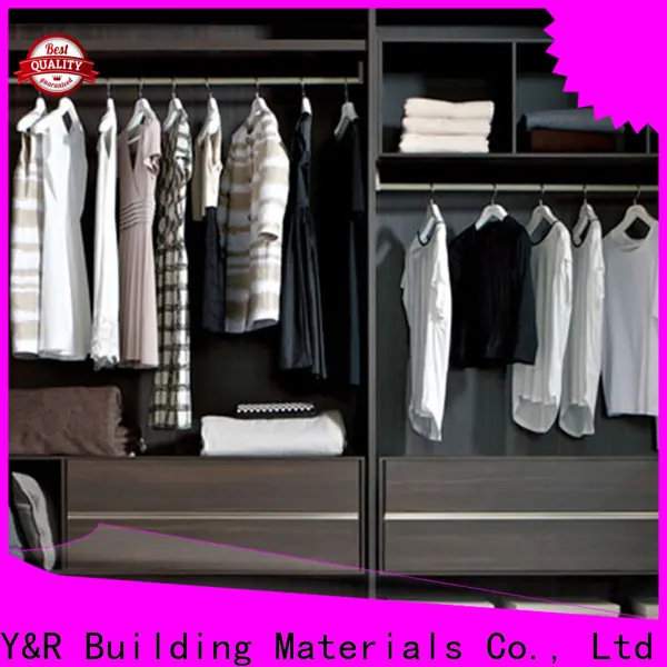 Y&r Furniture Custom luxury walk in closet factory 1
