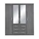 China bedroom armoire factory 1