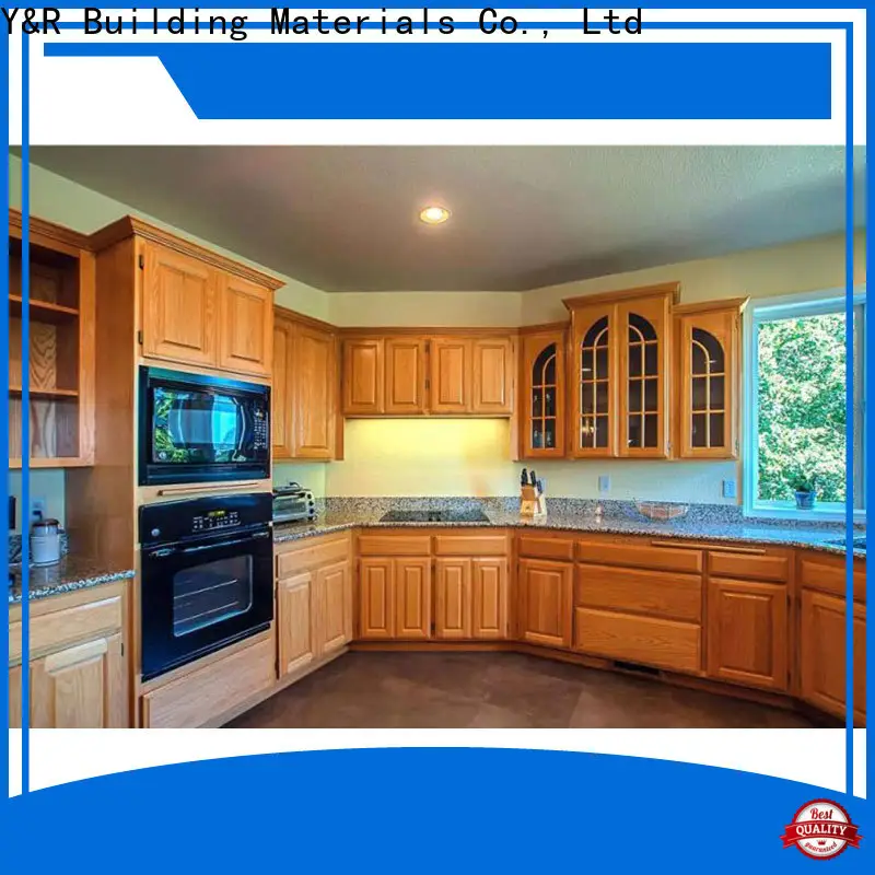 Y&r Furniture kitchen cabinet designs solid wood factory 1