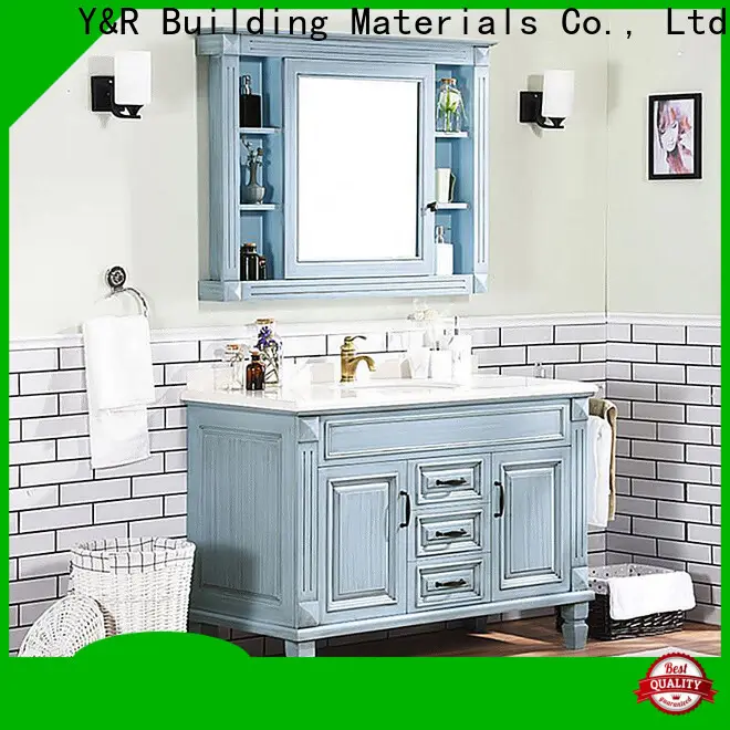 Y&r Furniture Custom modern bathroom vanity for business 1
