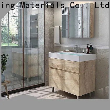 Y&r Furniture Wholesale wood bathroom cabinet factory 1