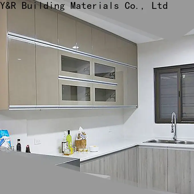 Y&r Furniture kitchen cabinet designs solid wood factory1 1