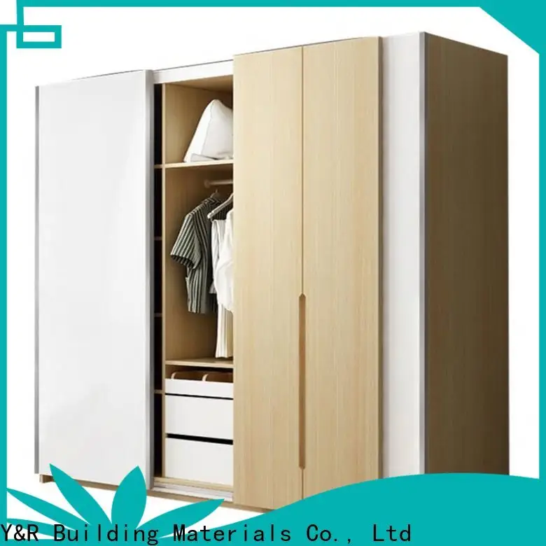 Y&r Furniture black and white wardrobe Supply 1