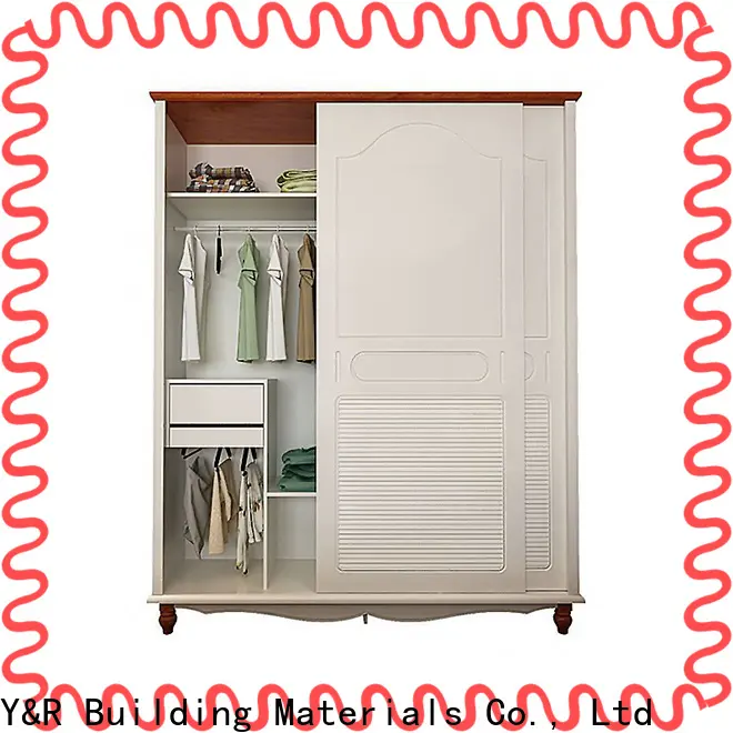 Y&r Furniture Best black gloss wardrobe factory 1