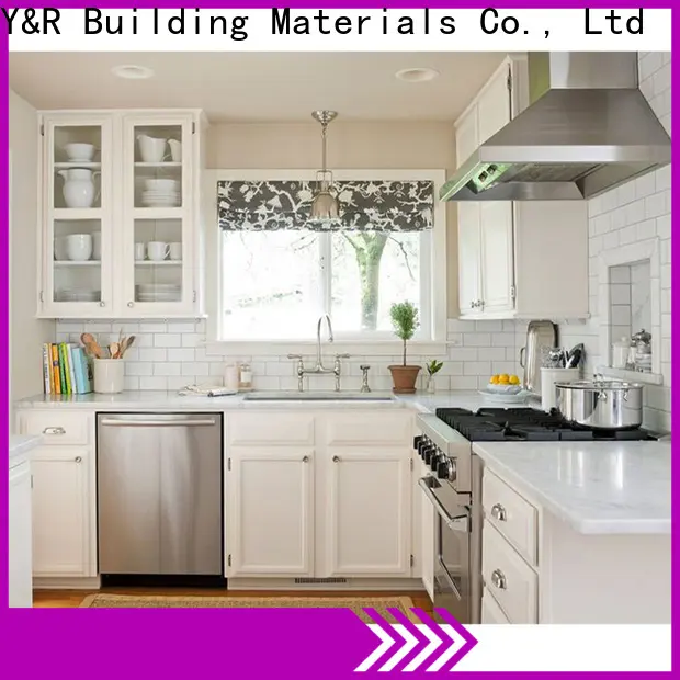 Top modern wood kitchen cabinets for business 1