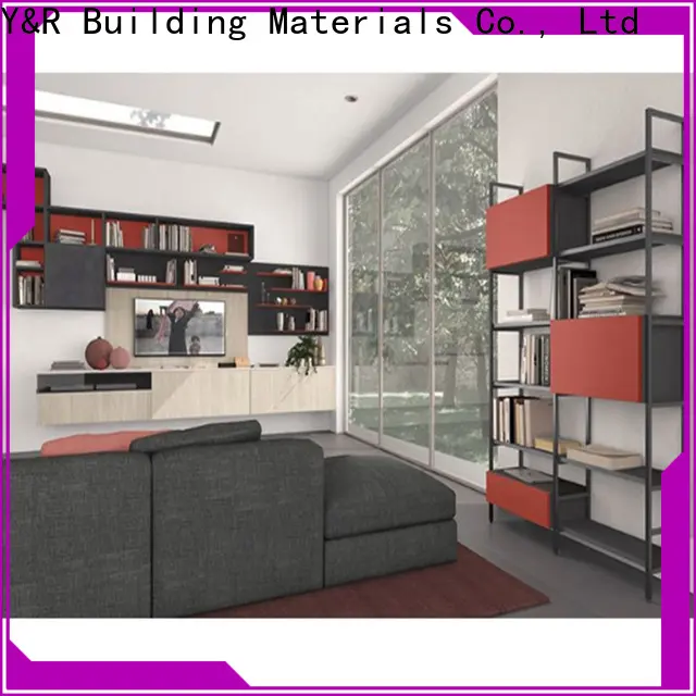 Y&r Furniture high gloss kitchen cabinets for sale manufacturers 1