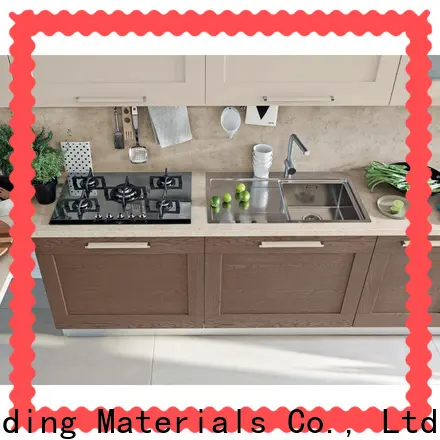 High-quality european laminate kitchen cabinets manufacturers 1