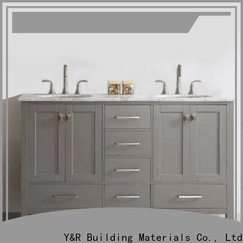 Y&r Furniture New bathroom pvc vanity factory 1