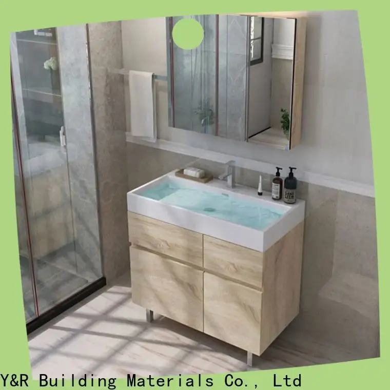 Y&r Furniture Latest pvc bathroom vanity cabinet Suppliers 1