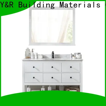 Y&r Furniture Top pvc bathroom vanity cabinet manufacturers 1