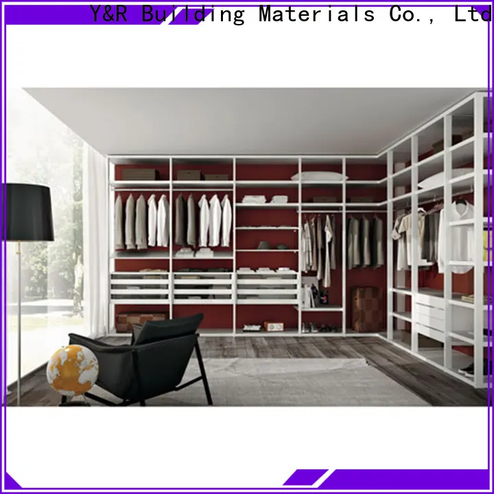 High-quality small walk in wardrobe for business 1