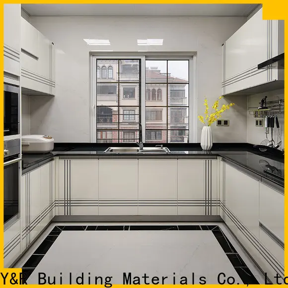 Y&r Furniture Latest modern high gloss kitchen cabinets company 1