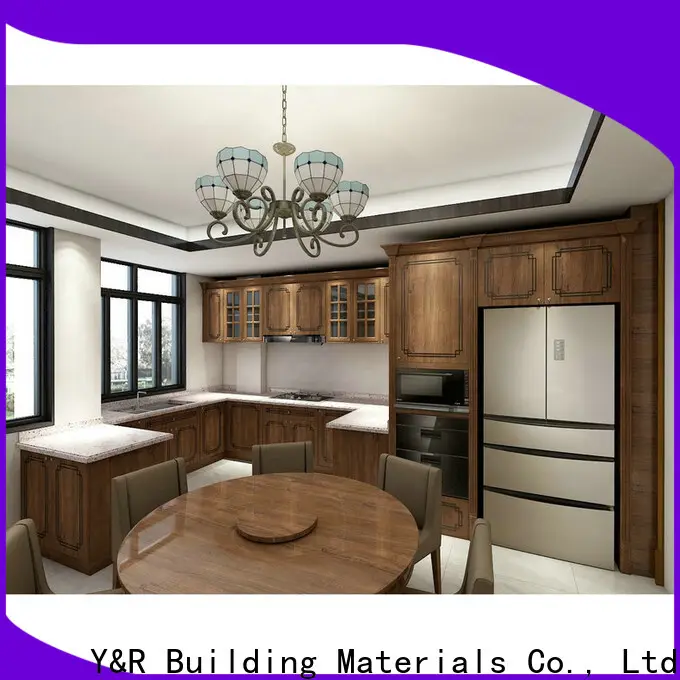 Y&r Furniture modern style kitchen cabinets manufacturers 1