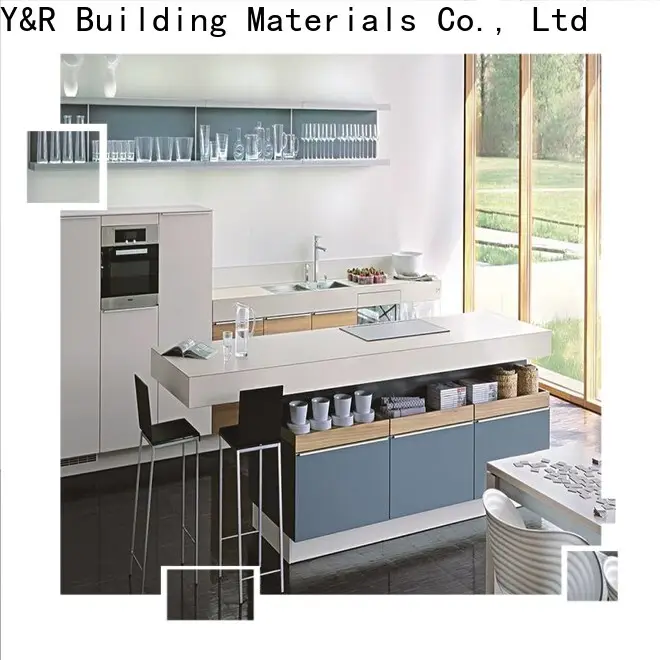 China modern white cabinets factory 1