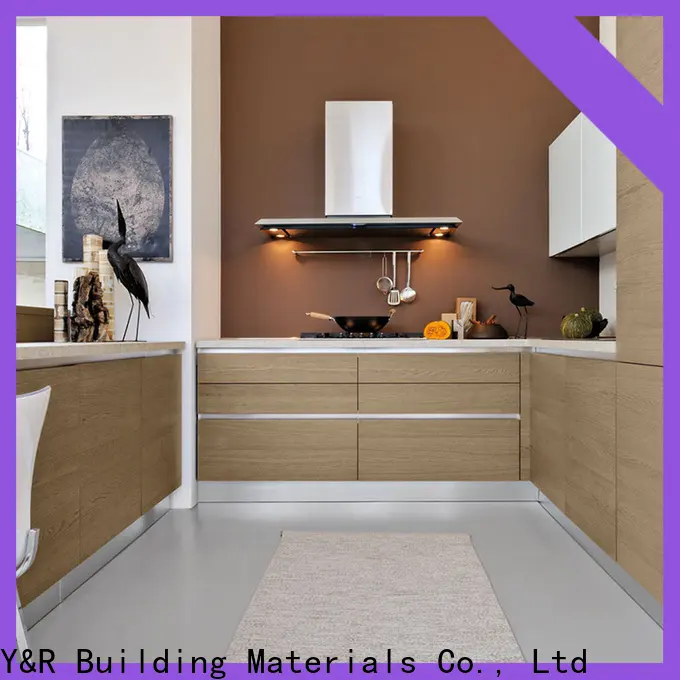 Best modern wood cabinets factory 1