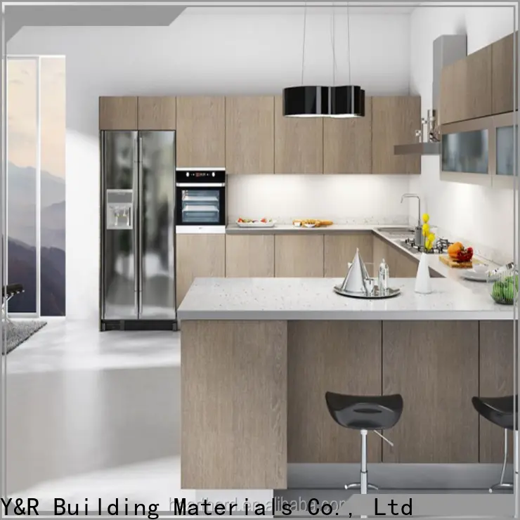Y&r Furniture modern kitchen cabinet factory 1