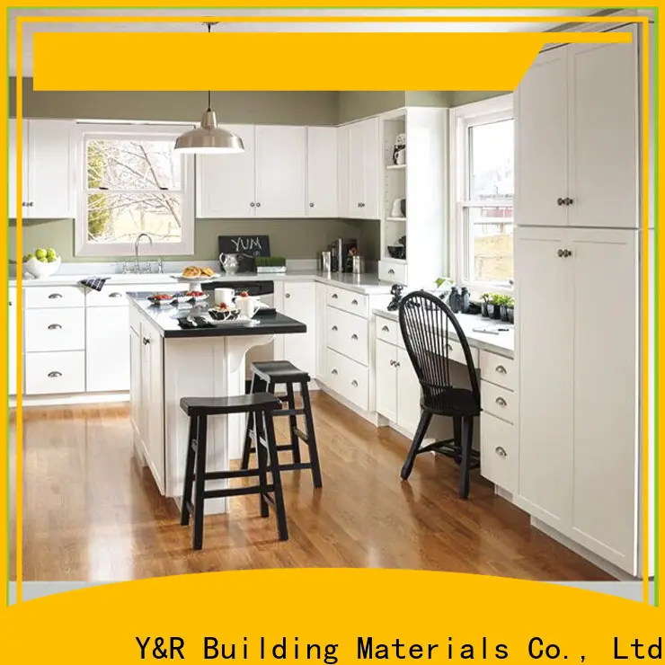 Y&r Furniture Top modern grey kitchen cabinets company 1