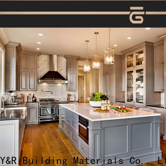 Y&r Furniture Wholesale modern kitchen cabinet factory 1